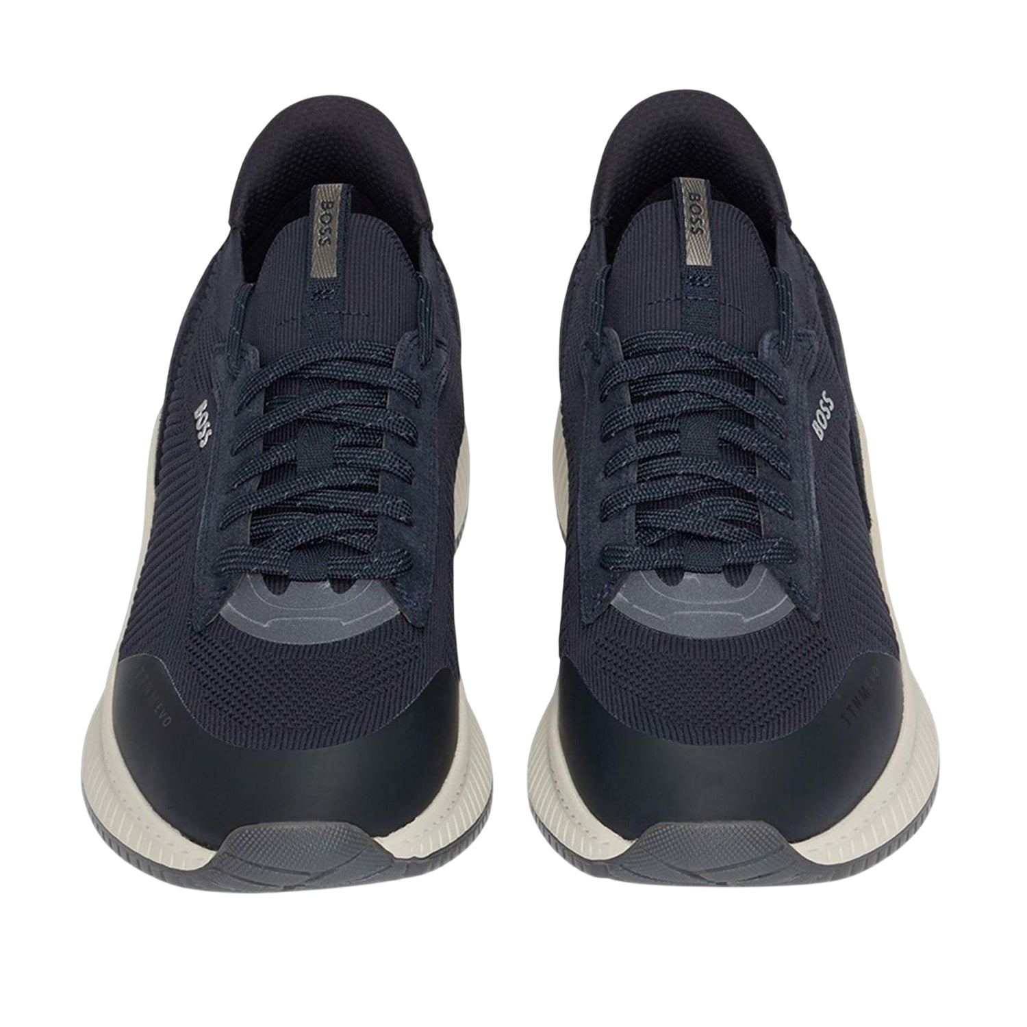 Navy - Lifestyle - Boss Mens TTNM EVO Suede Trainers