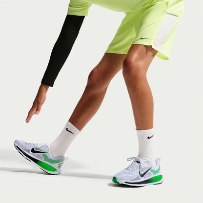 White-Mid Navy - Side - Nike Childrens-Kids Vomero 18 Trainers