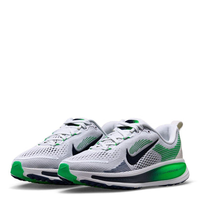 White-Mid Navy - Pack Shot - Nike Childrens-Kids Vomero 18 Trainers