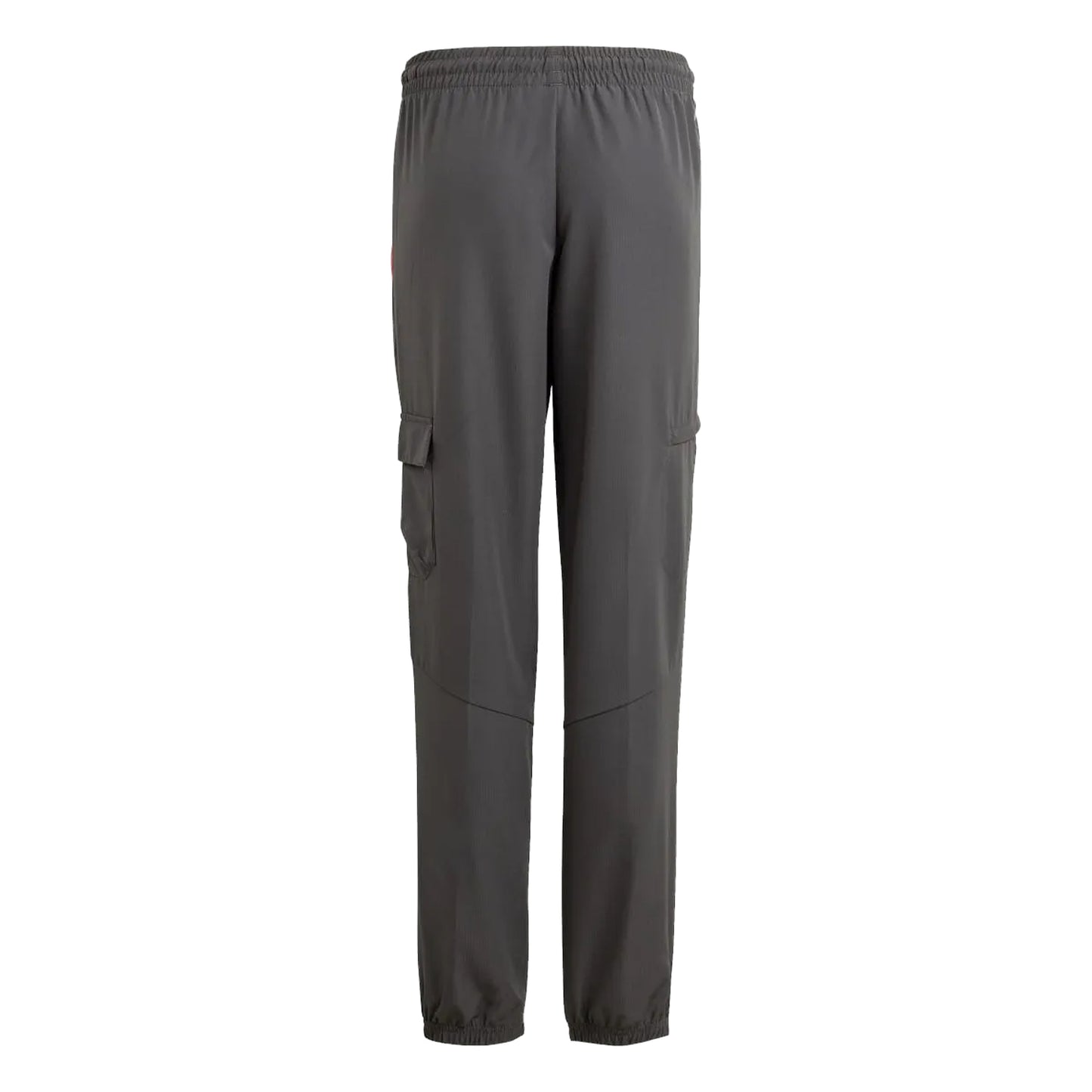 Grey - Back - Adidas Childrens-Kids City Escape Cargo Pocket Tracksuit Bottoms