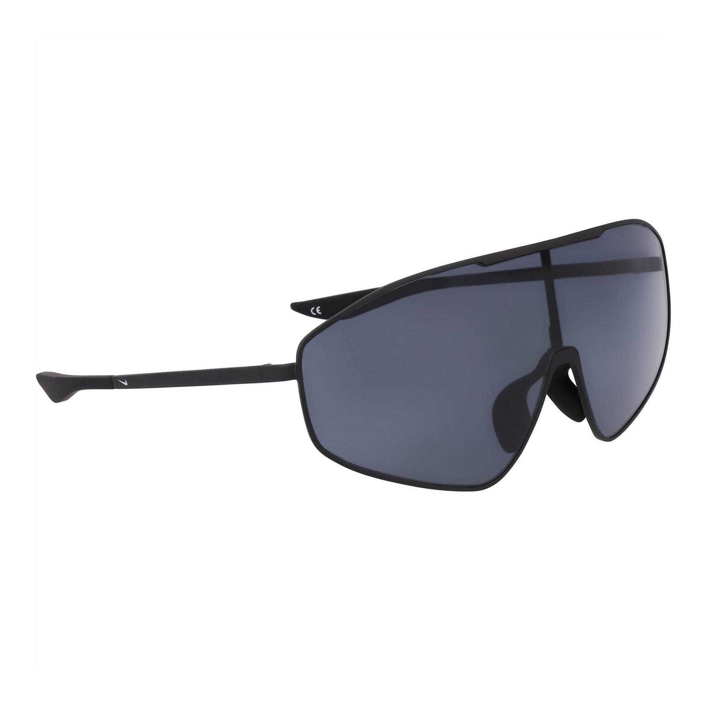 Matte Black-Grey - Front - Nike Unisex Adult Echo Shield Sport Sunglasses
