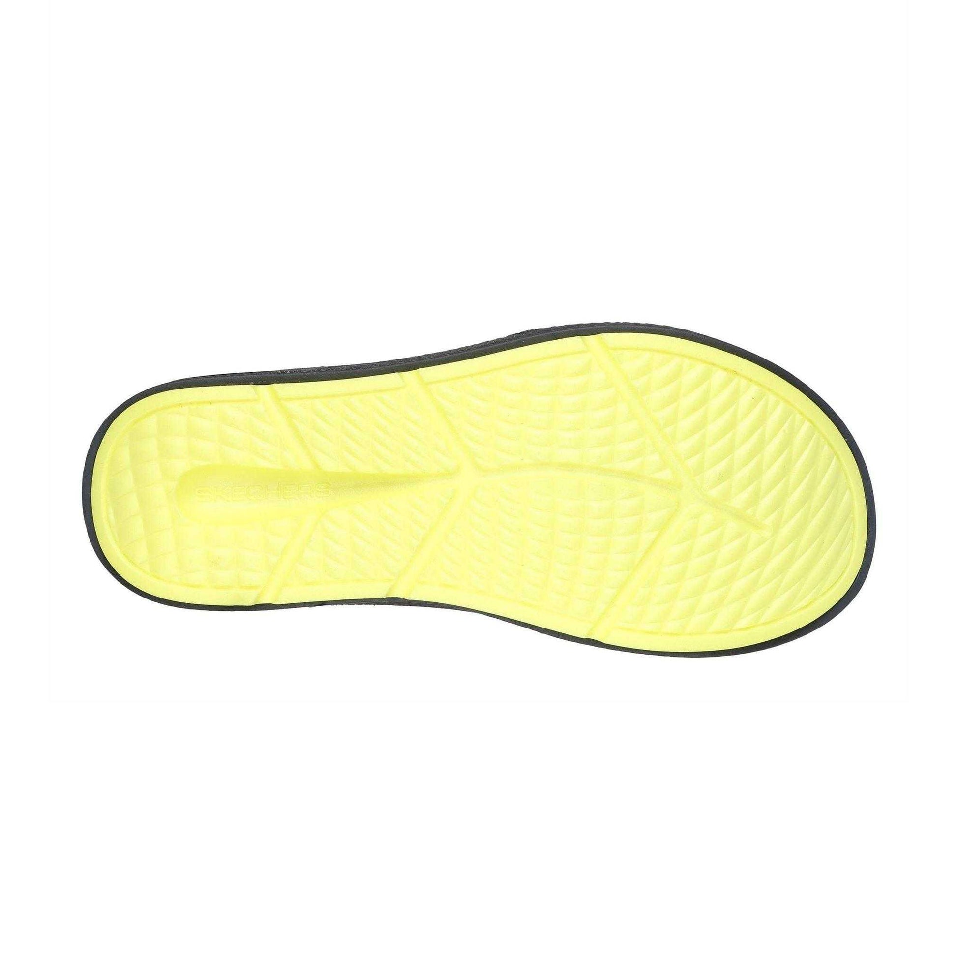 Charcoal-Green - Pack Shot - Skechers Mens Arch Fit Sliders