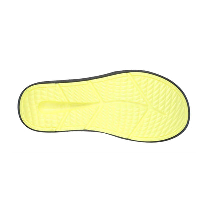 Charcoal-Green - Pack Shot - Skechers Mens Arch Fit Sliders