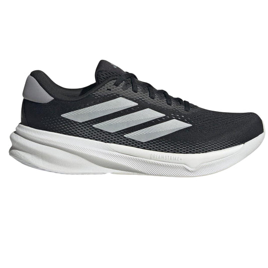 Black-White - Front - Adidas Mens Supernova Stride 2 Trainers