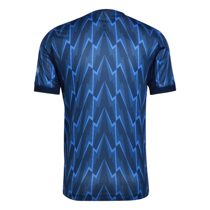 Blue-Grey - Back - Adidas Childrens-Kids Arsenal FC Away Jersey