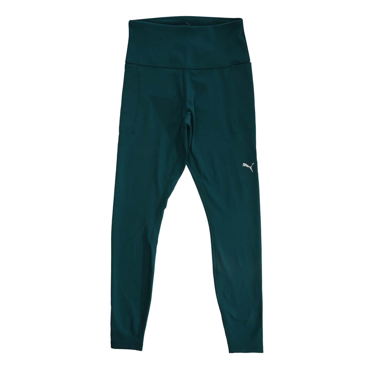Green - Front - Puma Womens-Ladies Cloudspun Soft High Waist Tights