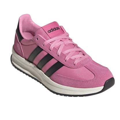Pink-Navy-Gum - Lifestyle - Adidas Womens-Ladies Run 70s 2.0 Retro Leather Trainers