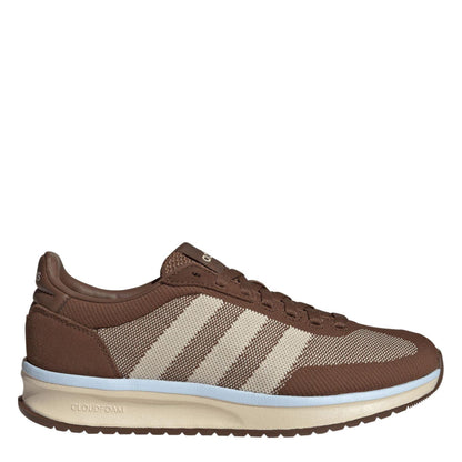 Brown - Front - Adidas Womens-Ladies Run 70s 2.0 Retro Trainers