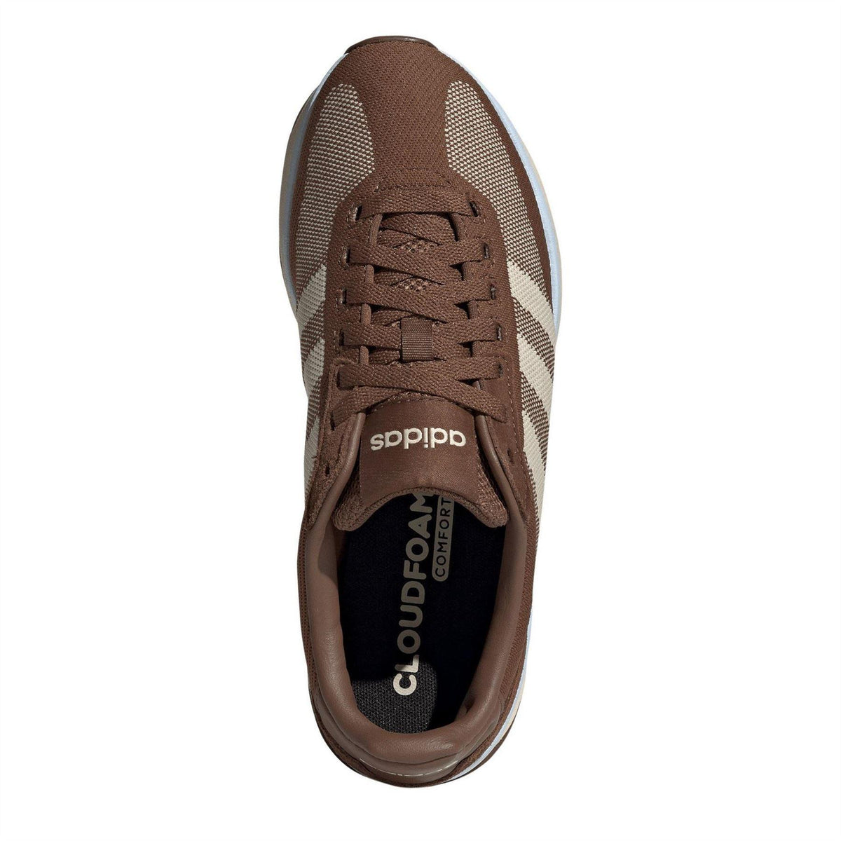 Brown - Pack Shot - Adidas Womens-Ladies Run 70s 2.0 Retro Trainers
