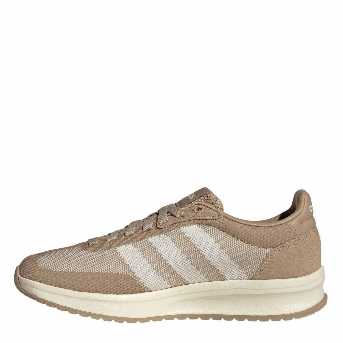 Beige - Back - Adidas Womens-Ladies Run 70s 2.0 Retro Trainers