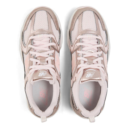 Shell Pink - Lifestyle - New Balance Childrens-Kids 530 Leather Trainers