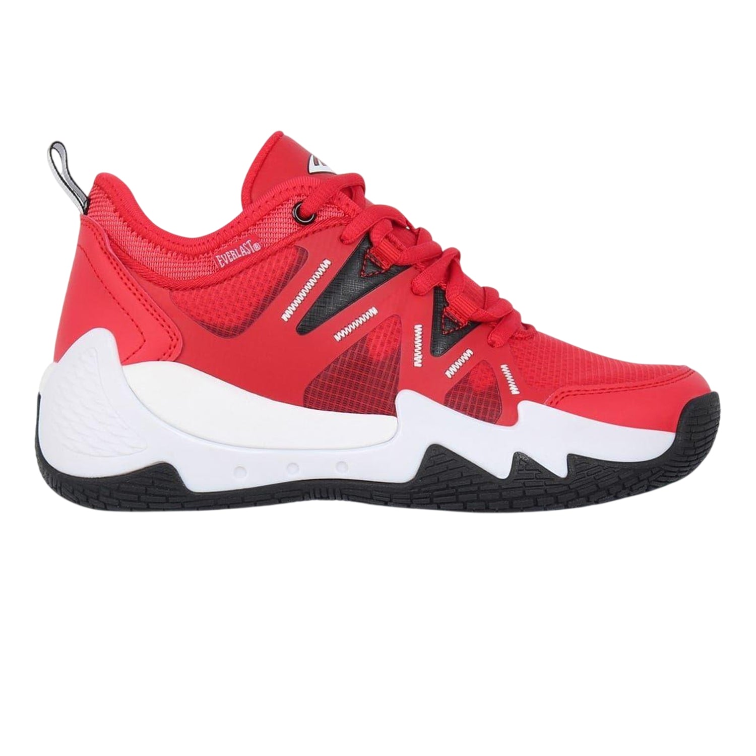 Red - Front - Everlast Womens-Ladies Mesh Basketball Trainers