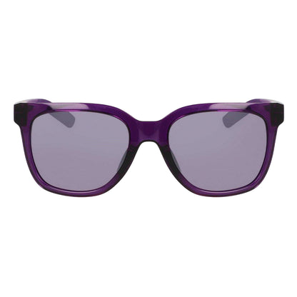 Purple - Side - Nike Womens-Ladies Grand Square Frame Sunglasses