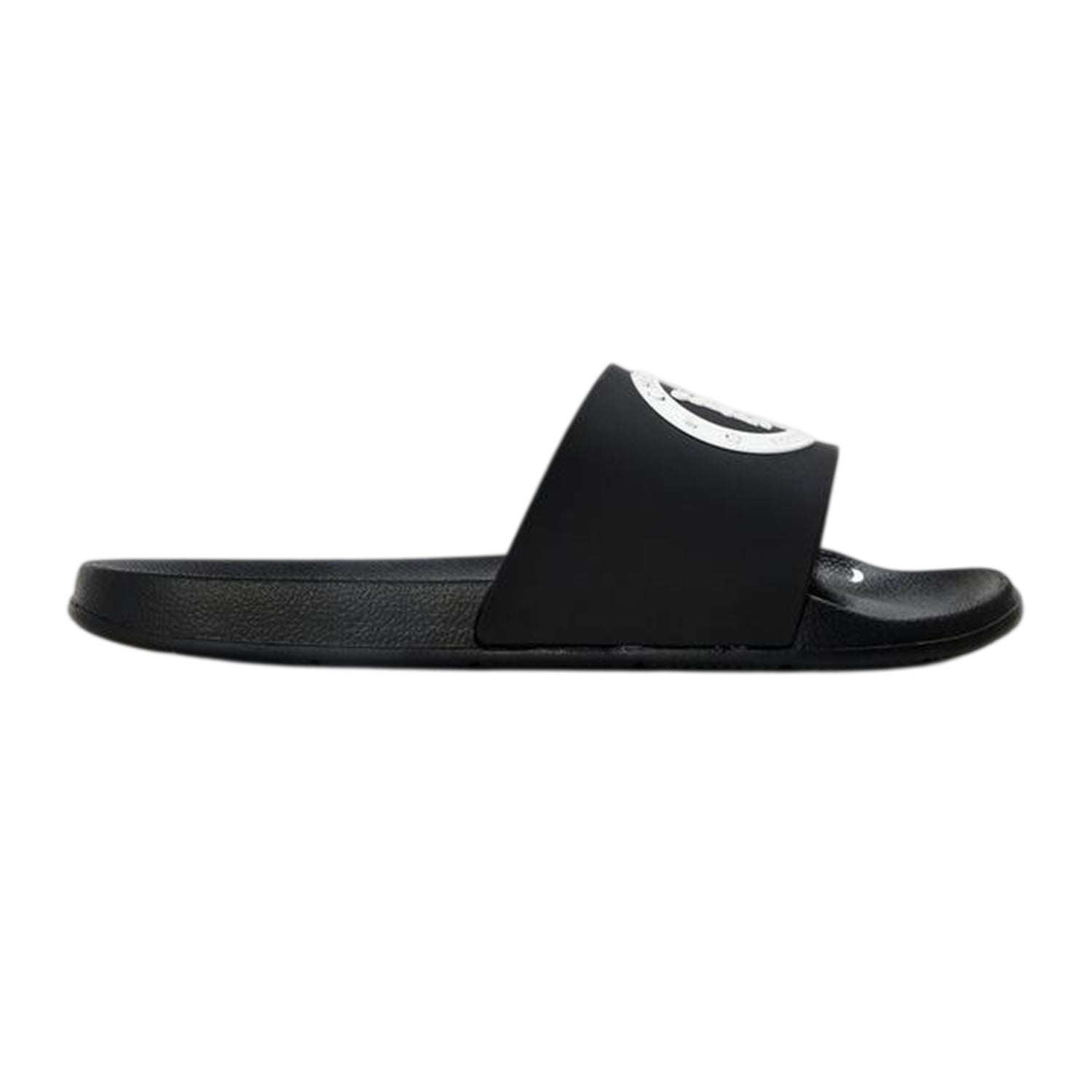 Black - Front - West Ham United FC Unisex Adult Logo Sliders