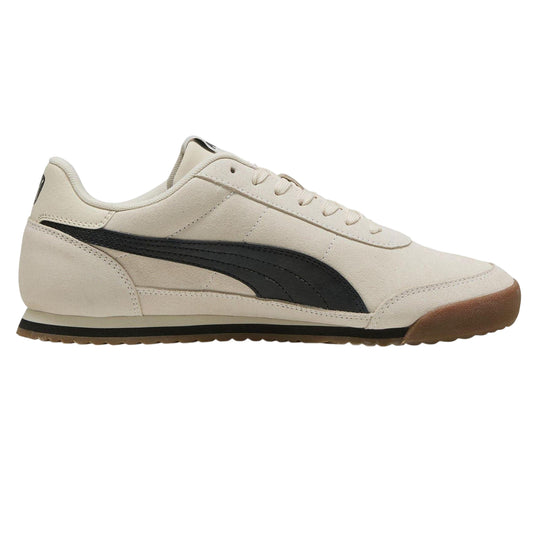 Oak-Grey - Front - Puma Mens Turino 2 Suede Trainers