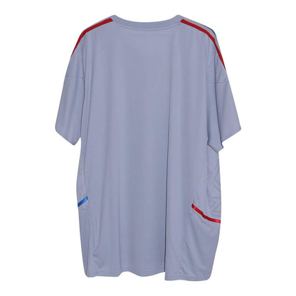 Silver - Back - Adidas Mens Lyon 2022-23 Training Jersey