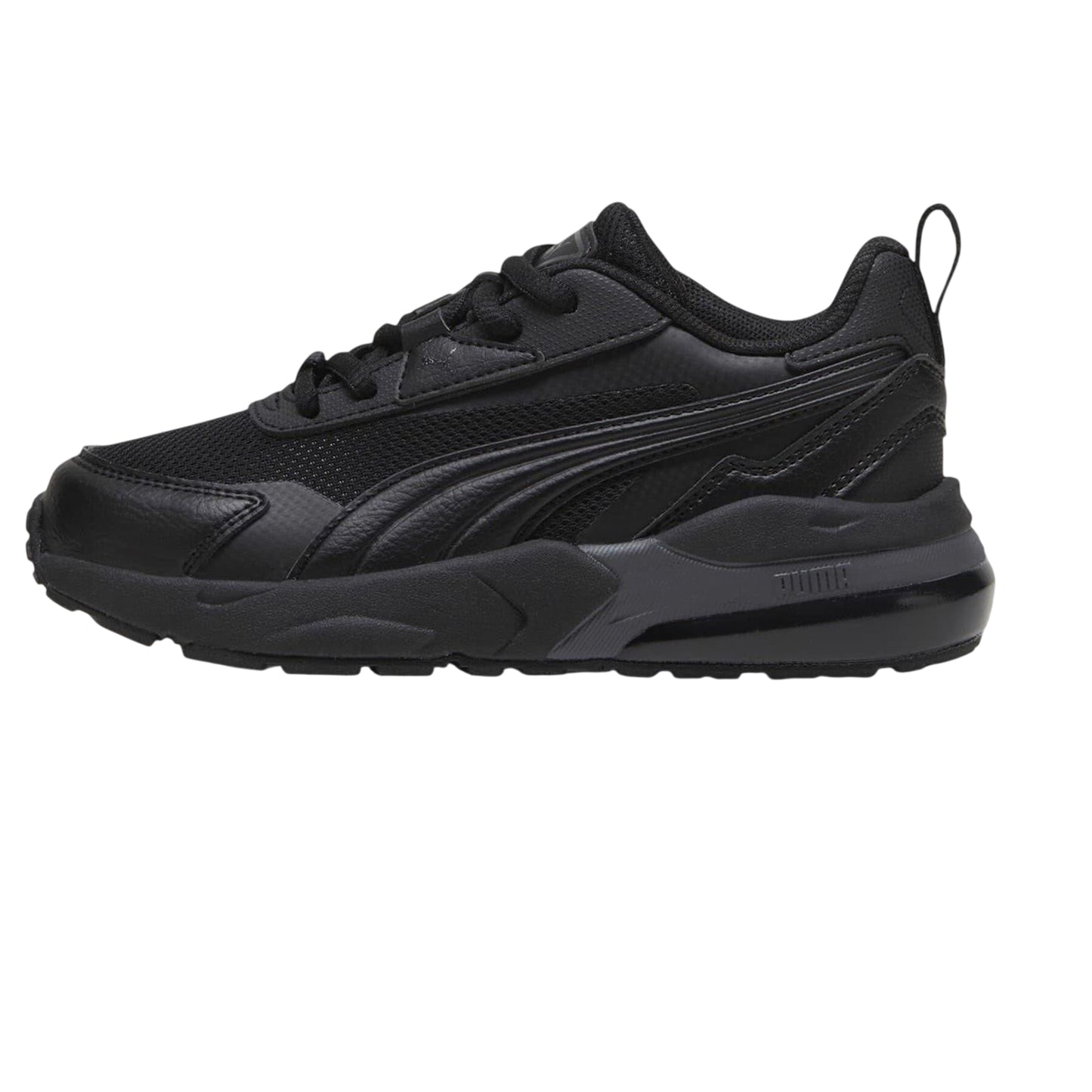 Black - Back - Puma Childrens-Kids Vis 2k Trainers