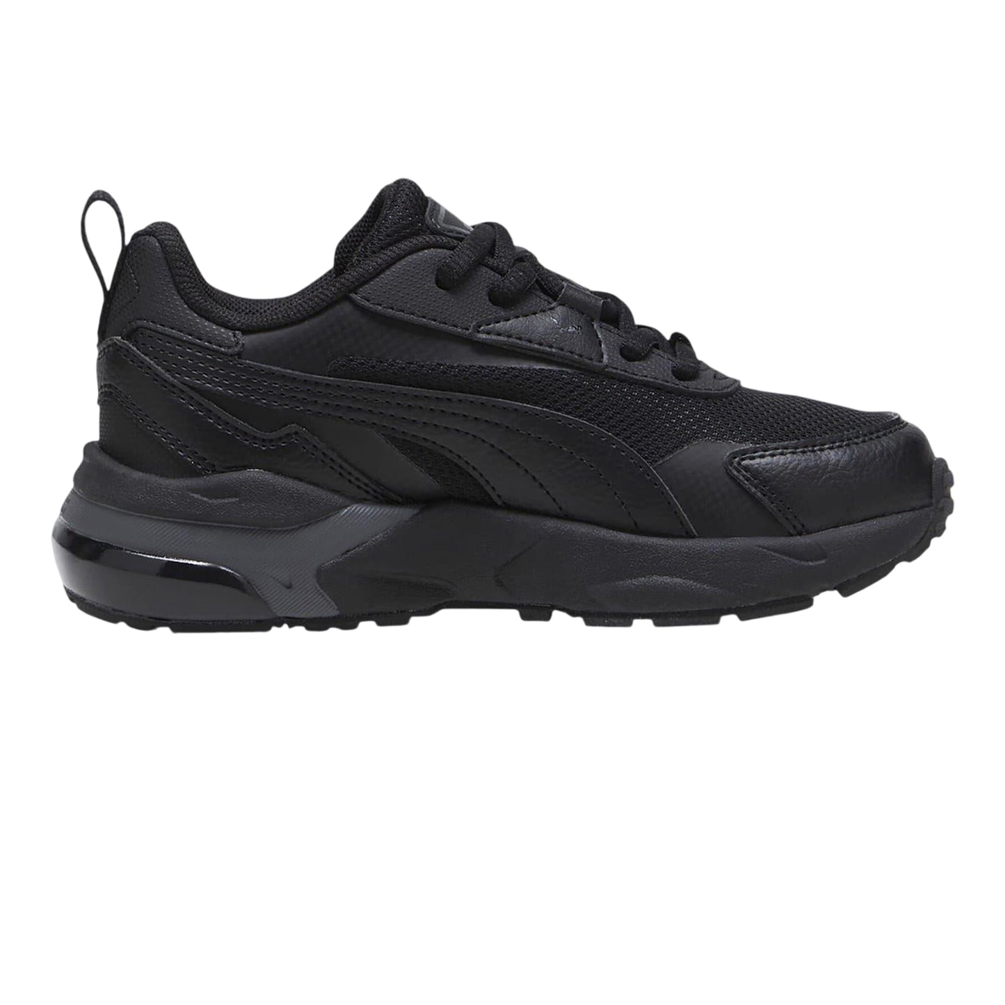 Black - Front - Puma Childrens-Kids Vis 2k Trainers