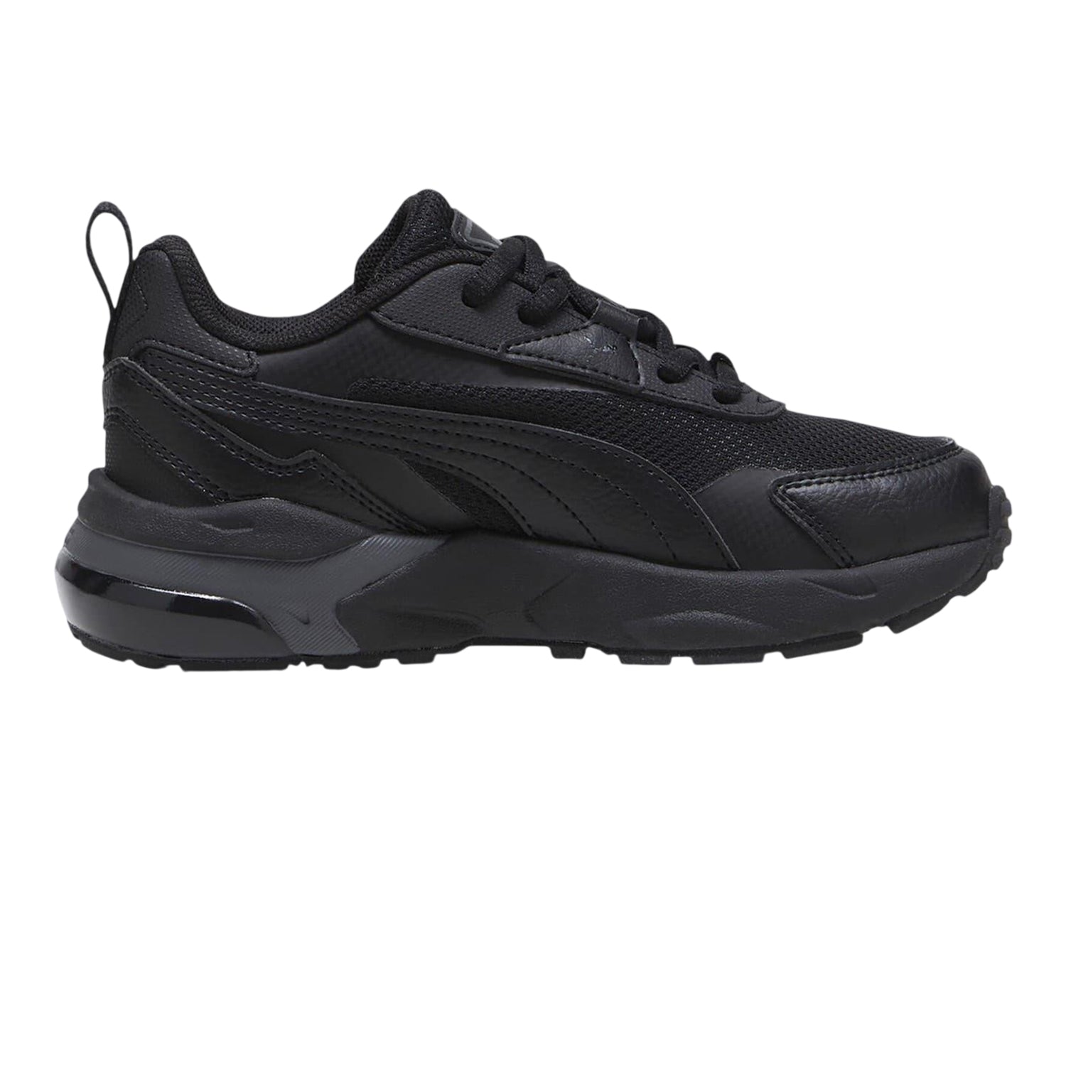 Black - Front - Puma Childrens-Kids Vis 2k Trainers
