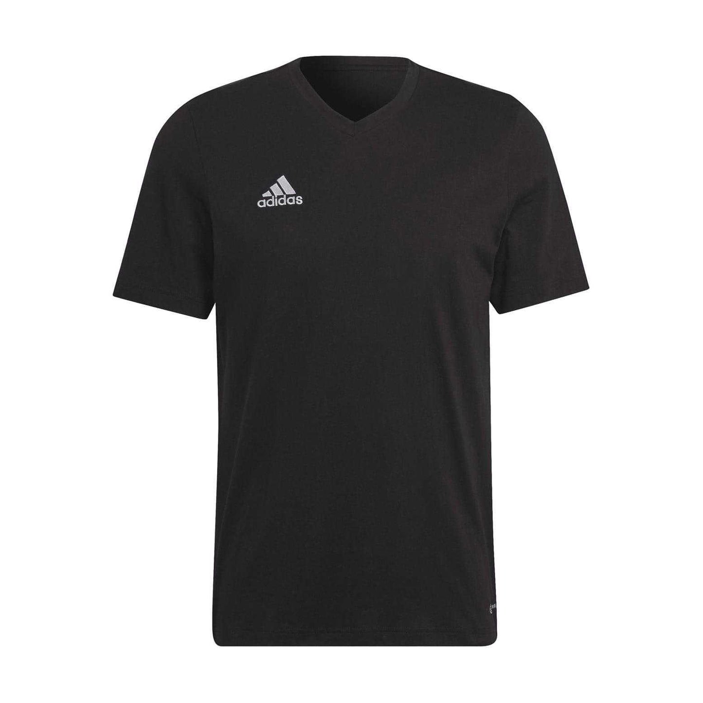 Black - Front - Adidas Mens Entrada 22 Embroidered T-Shirt
