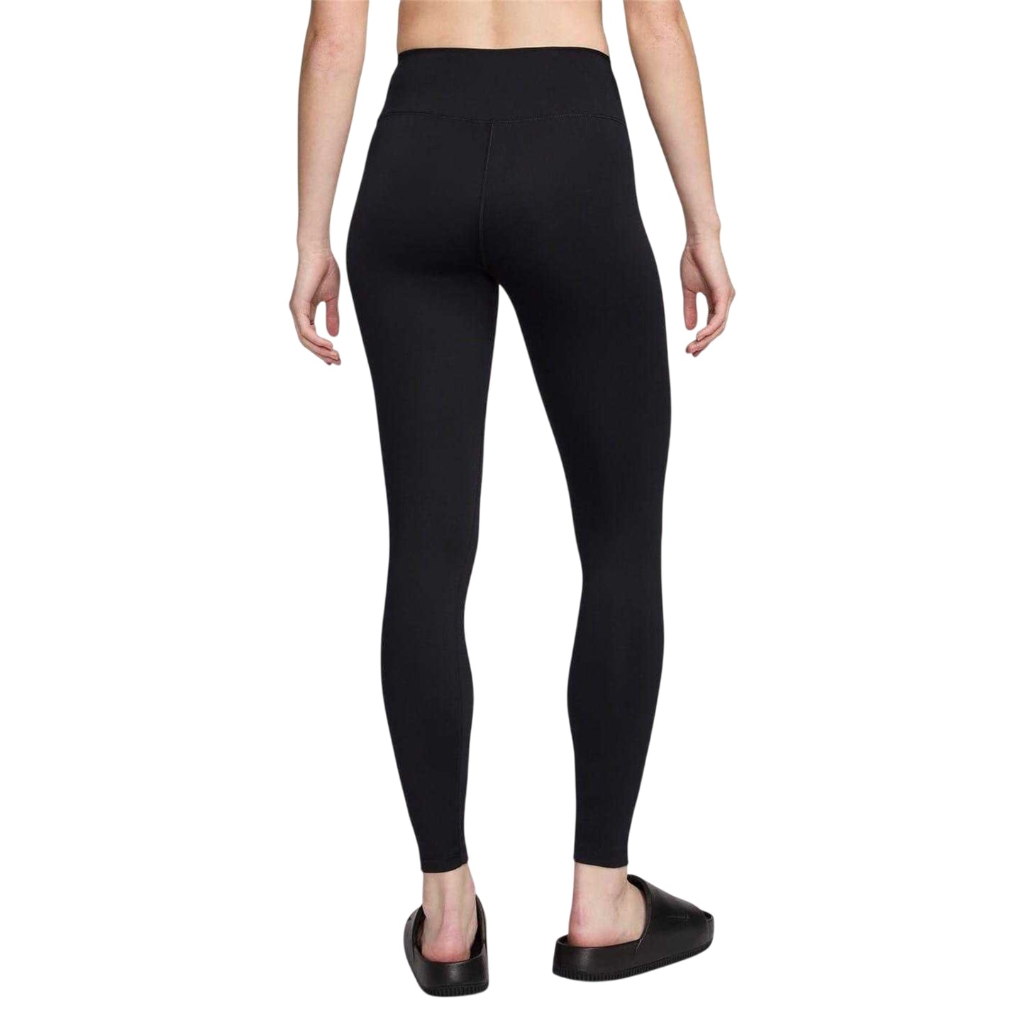 Black - Back - Nike Womens-Ladies One Dri-FIT High Rise Tights