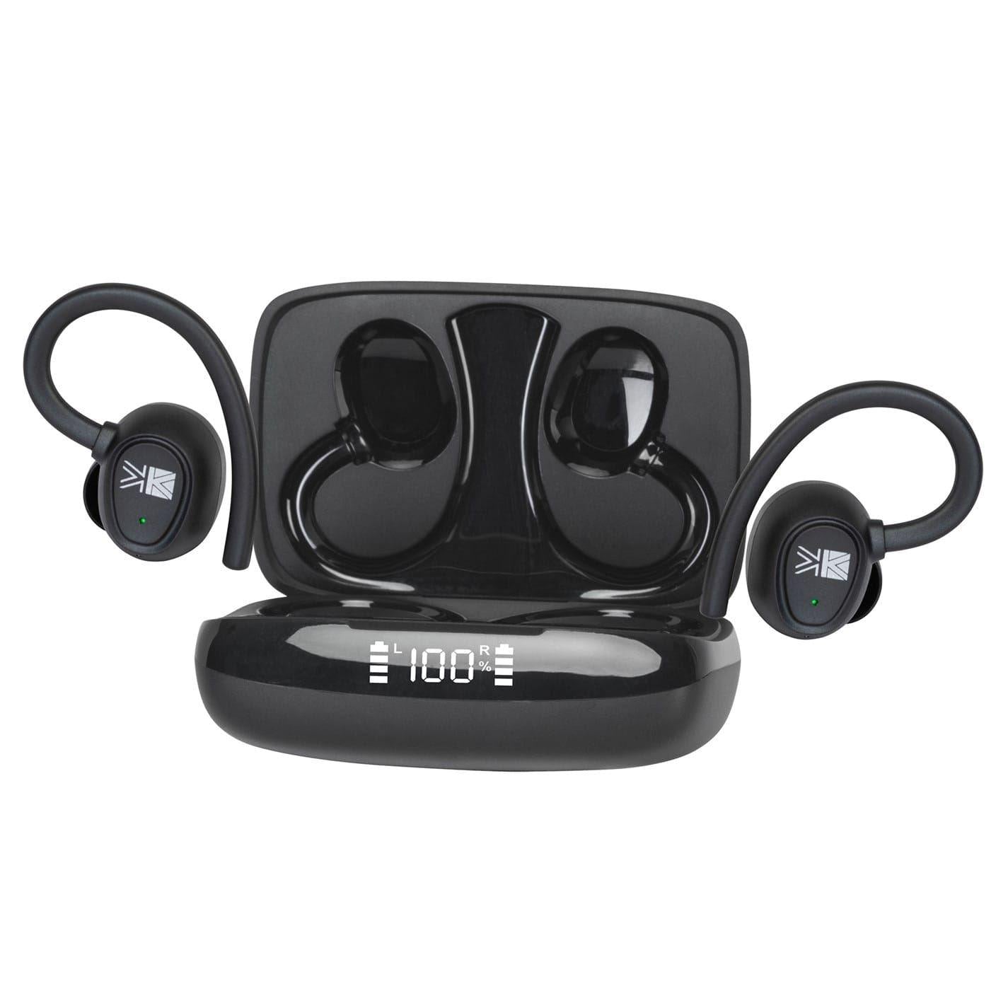 Black - Back - Karrimor Wireless Earphones