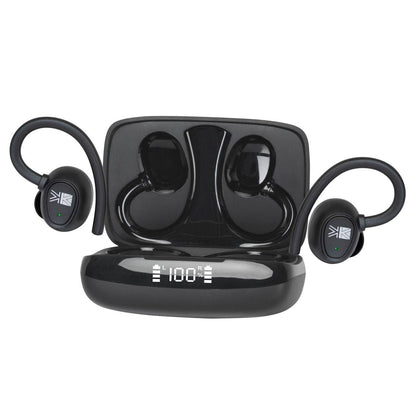 Black - Back - Karrimor Wireless Earphones