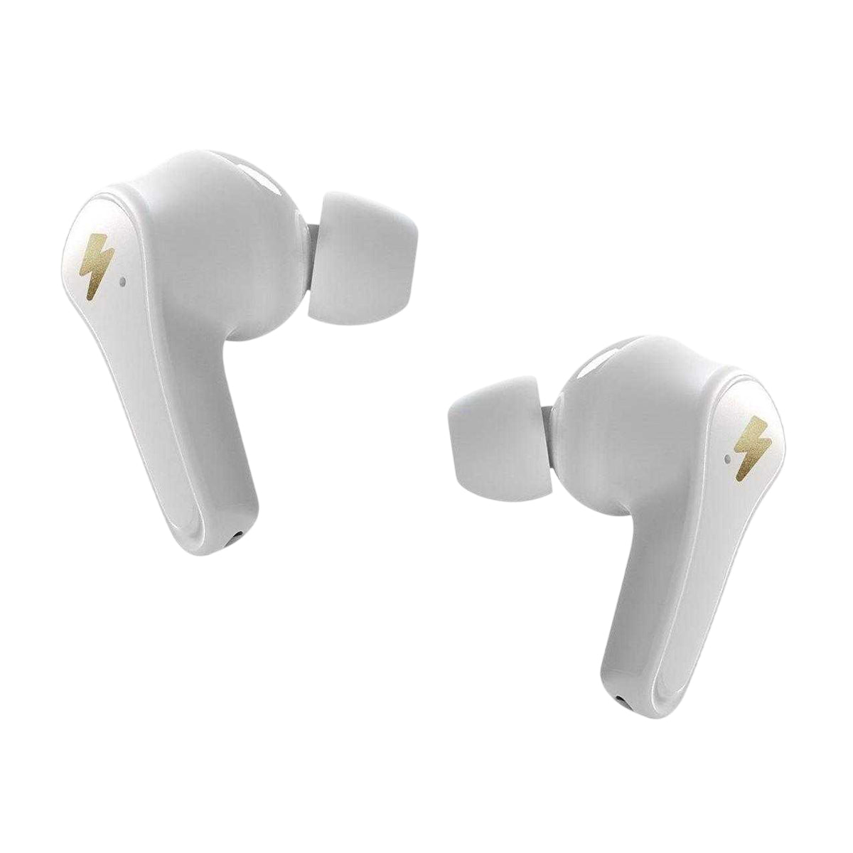 White-Black - Back - Harry Potter Lightning Bolt & Glasses Harry Potter Wireless Earbuds