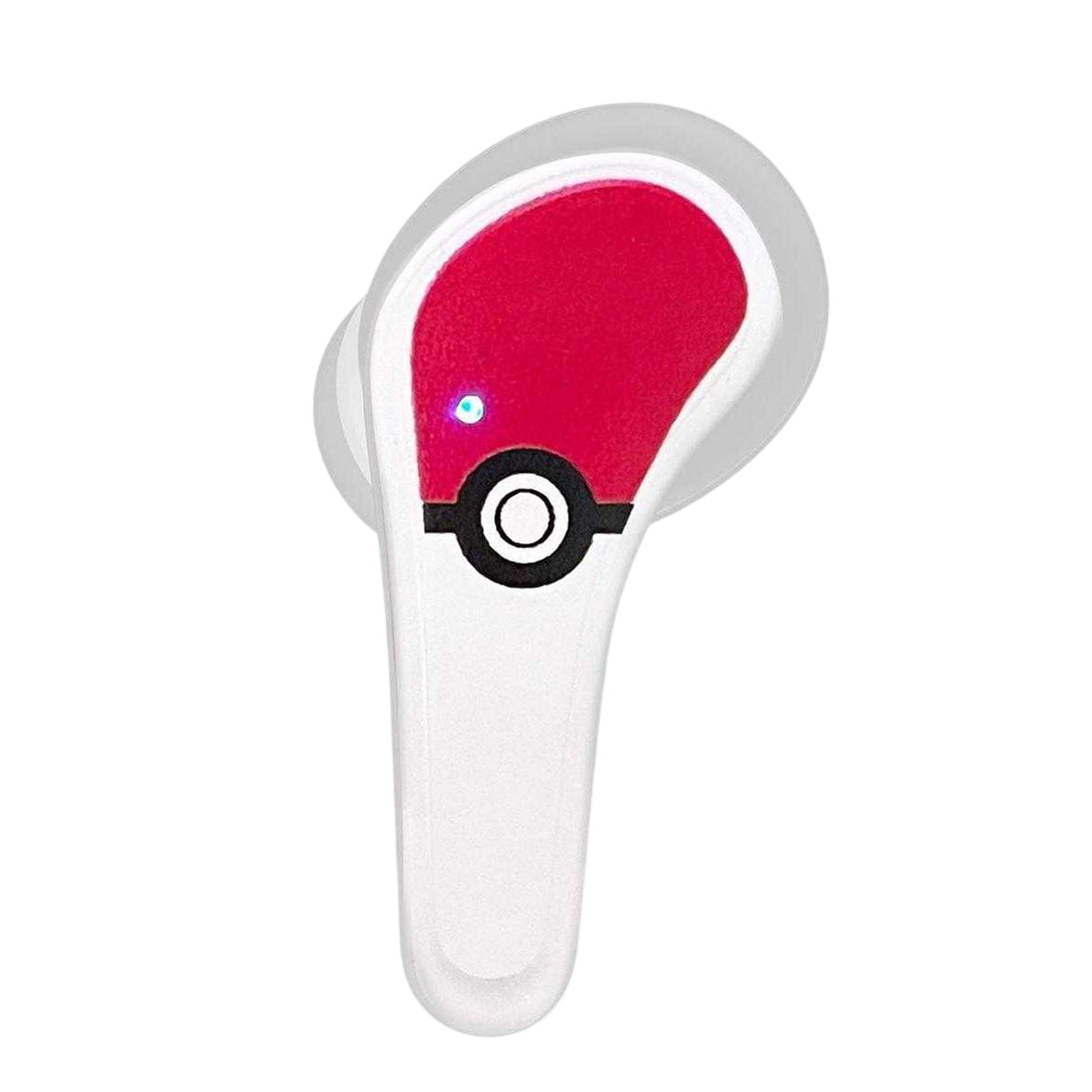 White-Red - Back - Pokemon Gotta Catch ´Em All! Pokeball Wireless Earbuds