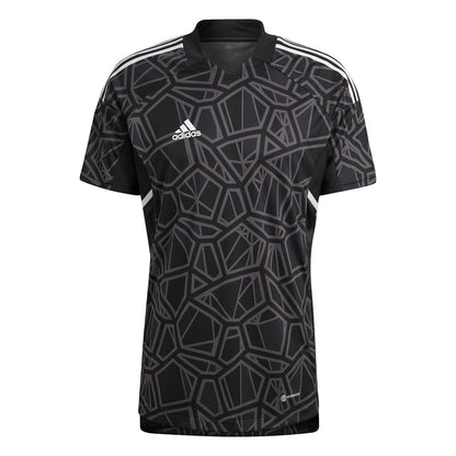 Black - Front - Adidas Mens Condivo 22 Geometric Goalkeeper Jersey
