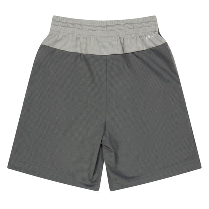 Smoke Grey - Back - Nike Childrens-Kids Air Jordan Jumpman Basketball Shorts