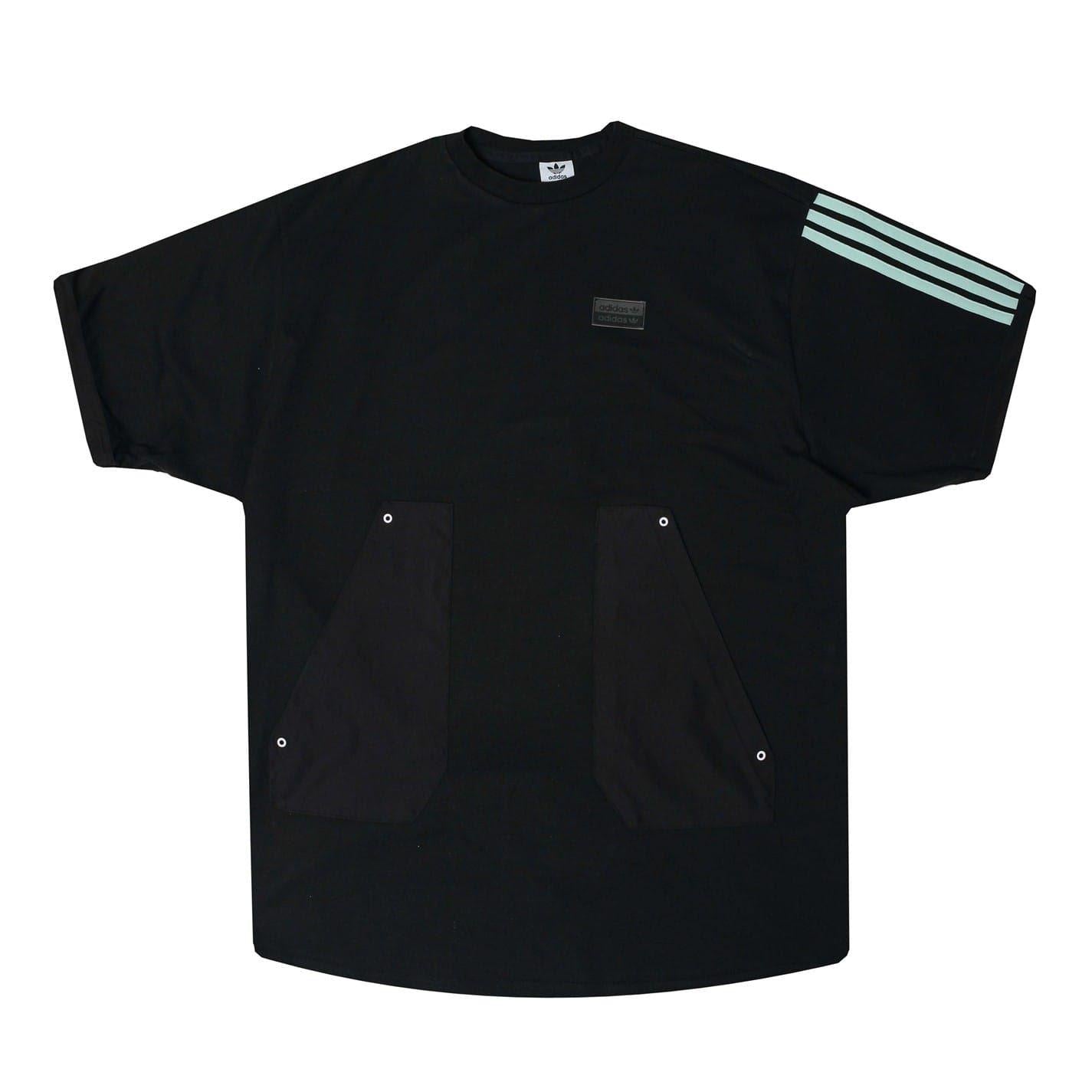 Black - Front - Adidas Womens-Ladies Originals RYV T-Shirt