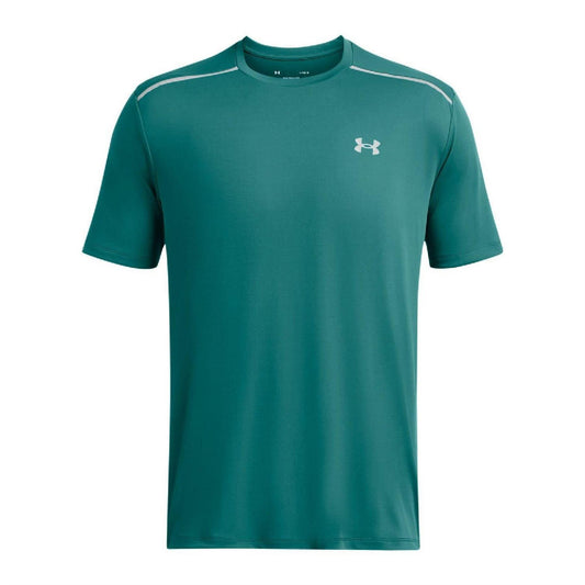 Green - Front - Under Armour Mens Tech Reflective T-Shirt