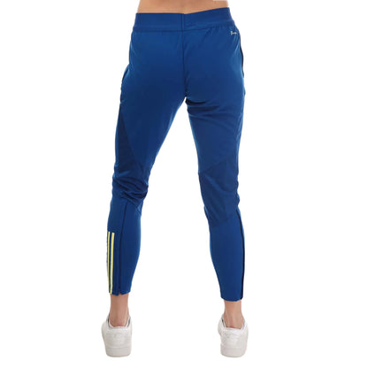 Royal Blue - Back - Adidas Womens-Ladies Sweden Tiro 23 Jogging Bottoms