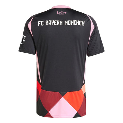 Black - Back - Adidas Mens FC Bayern Munich Jersey