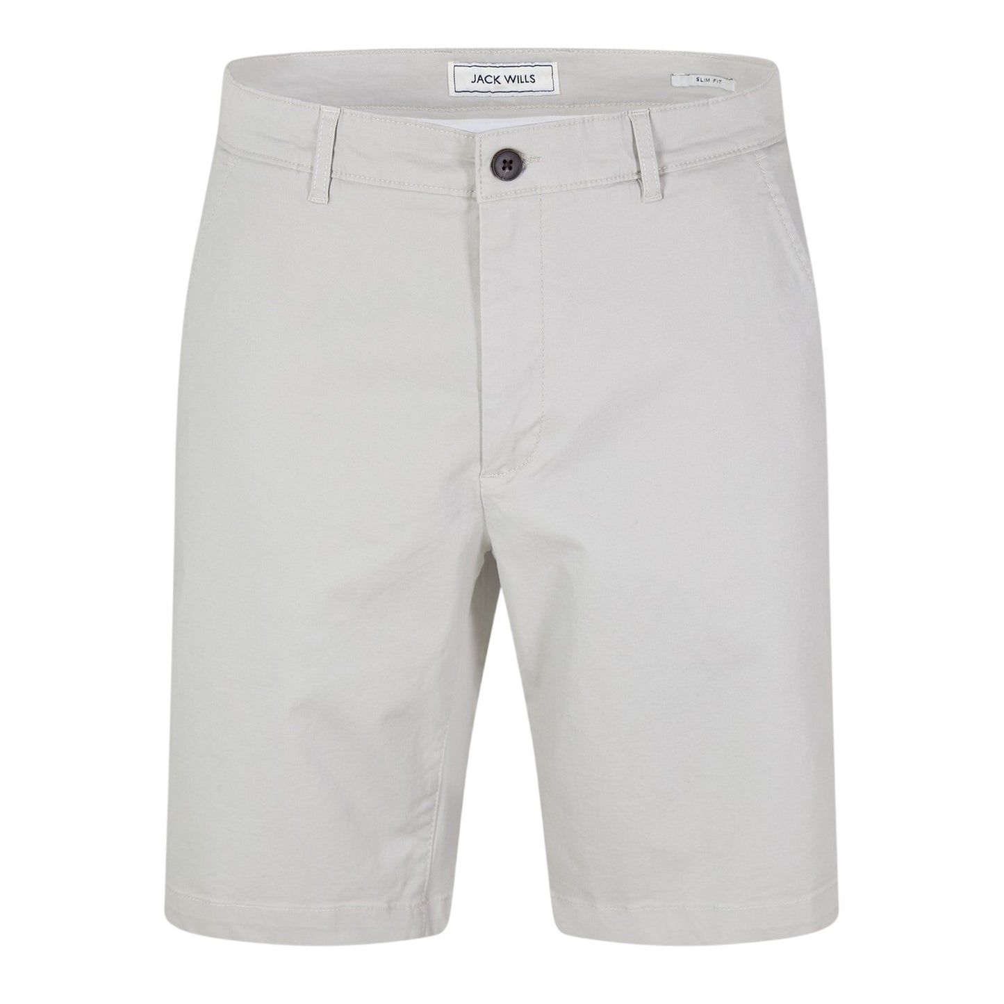 Willow - Front - Jack Wills Mens Plain Chino Shorts