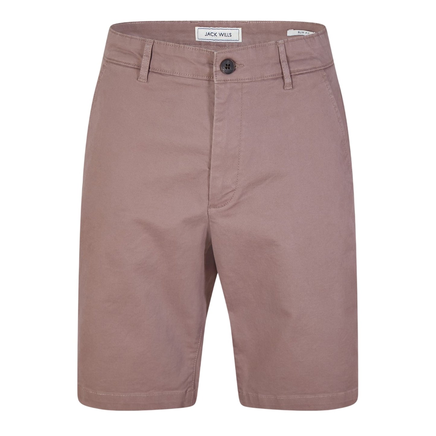 Moon Rock - Front - Jack Wills Mens Plain Chino Shorts