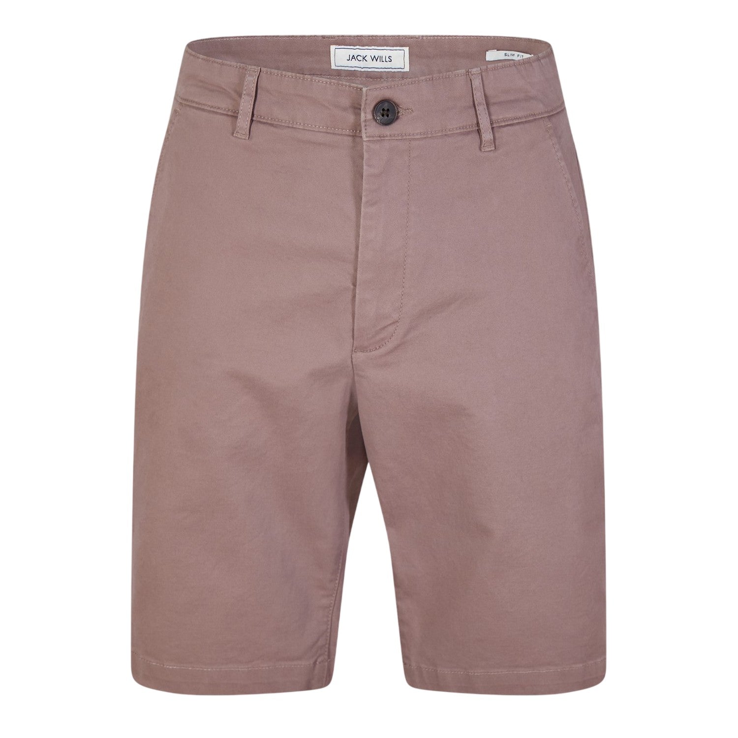 Moon Rock - Front - Jack Wills Mens Plain Chino Shorts