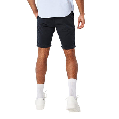 Navy - Back - Jack Wills Mens Plain Chino Shorts