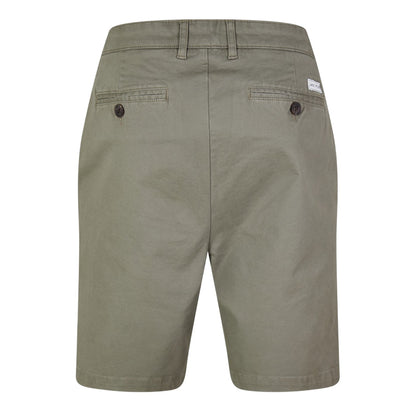 Olive - Back - Jack Wills Mens Plain Chino Shorts