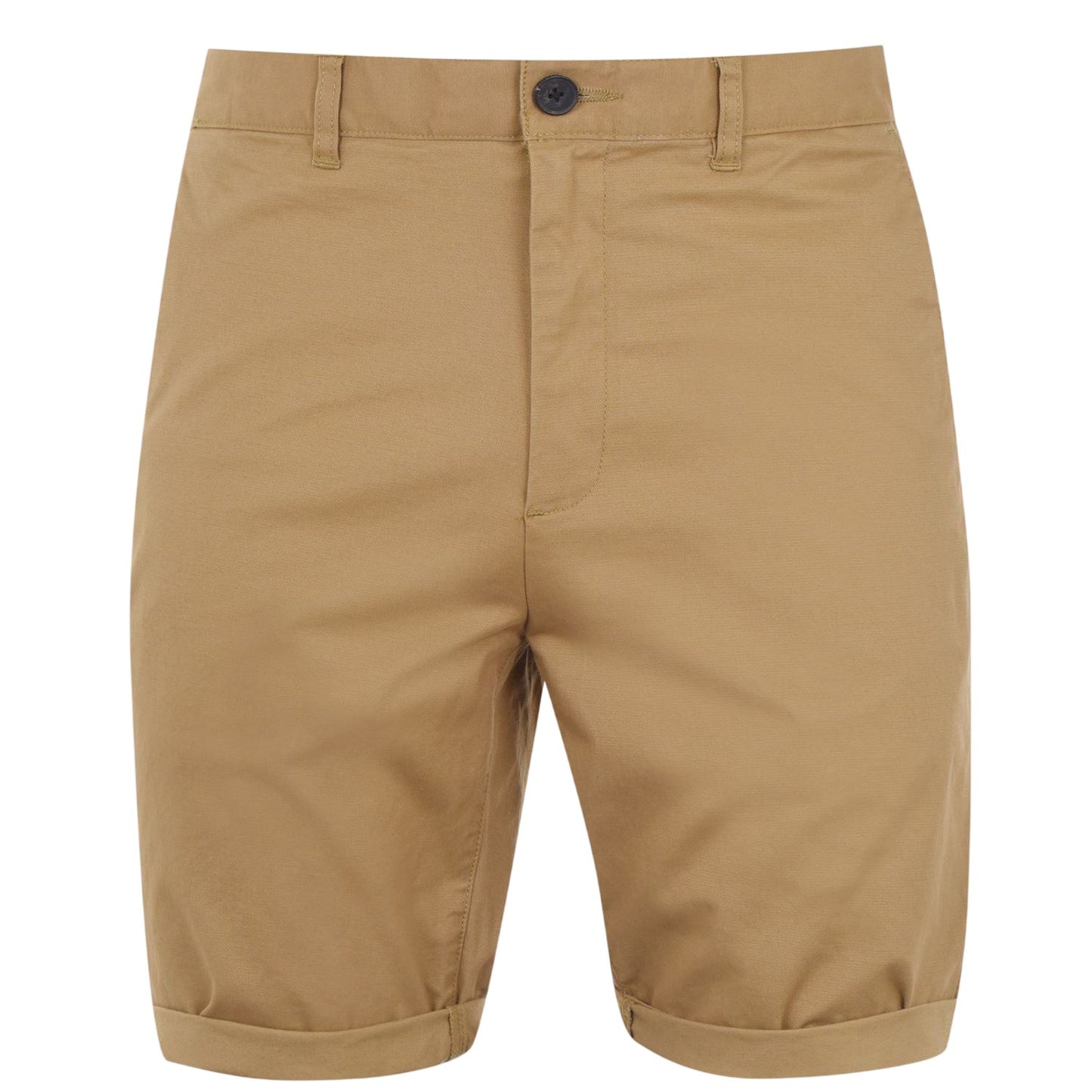 Stone - Front - Jack Wills Mens Plain Chino Shorts