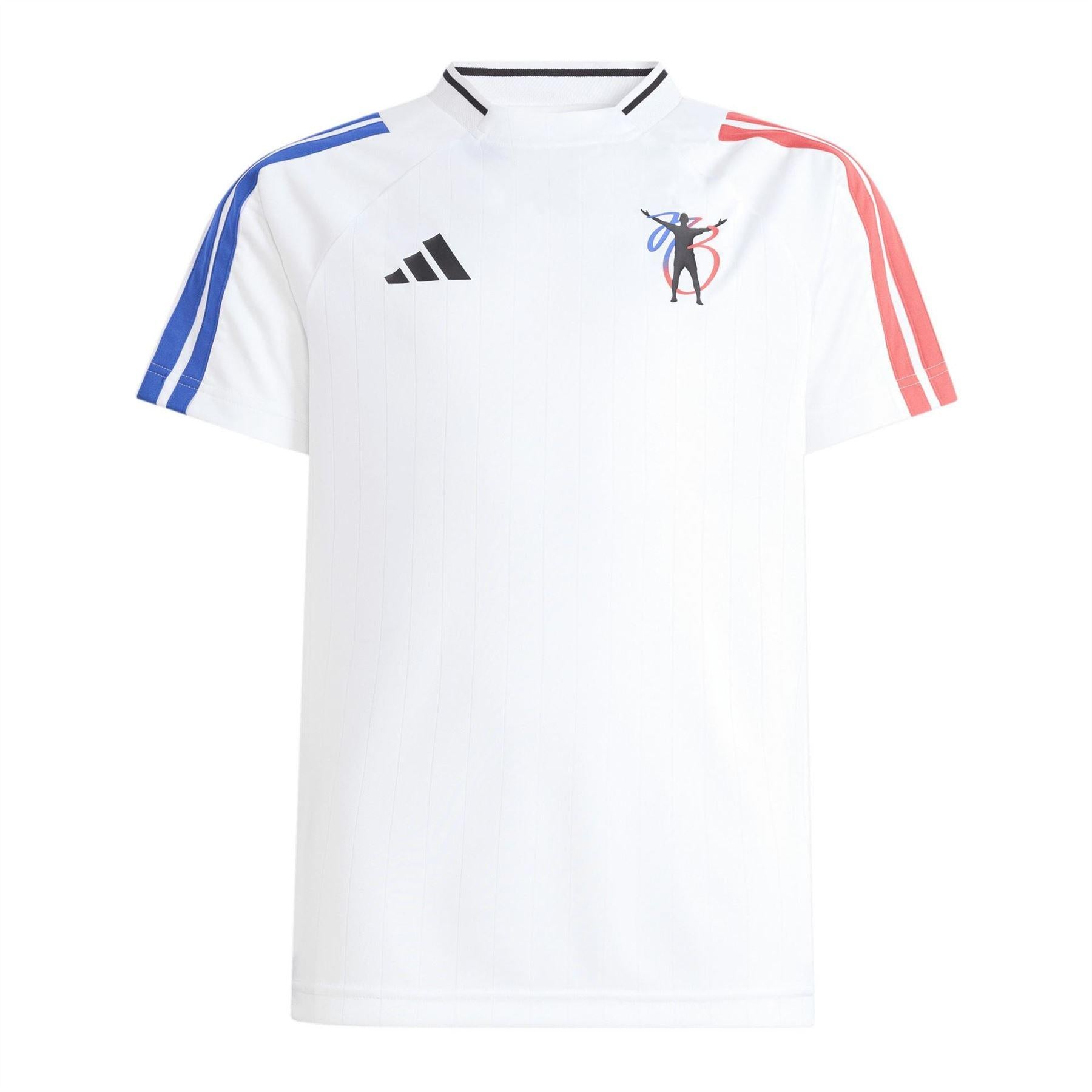 White - Front - Adidas Childrens-Kids Jude Bellingham Training Jersey