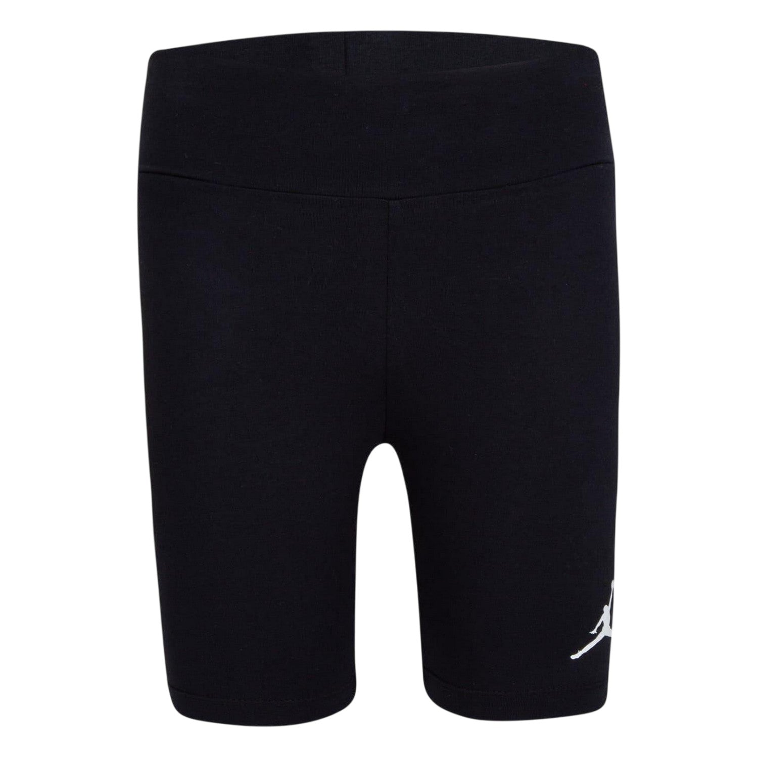 Black-White - Front - Nike Girls Air Jordan Cycling Shorts