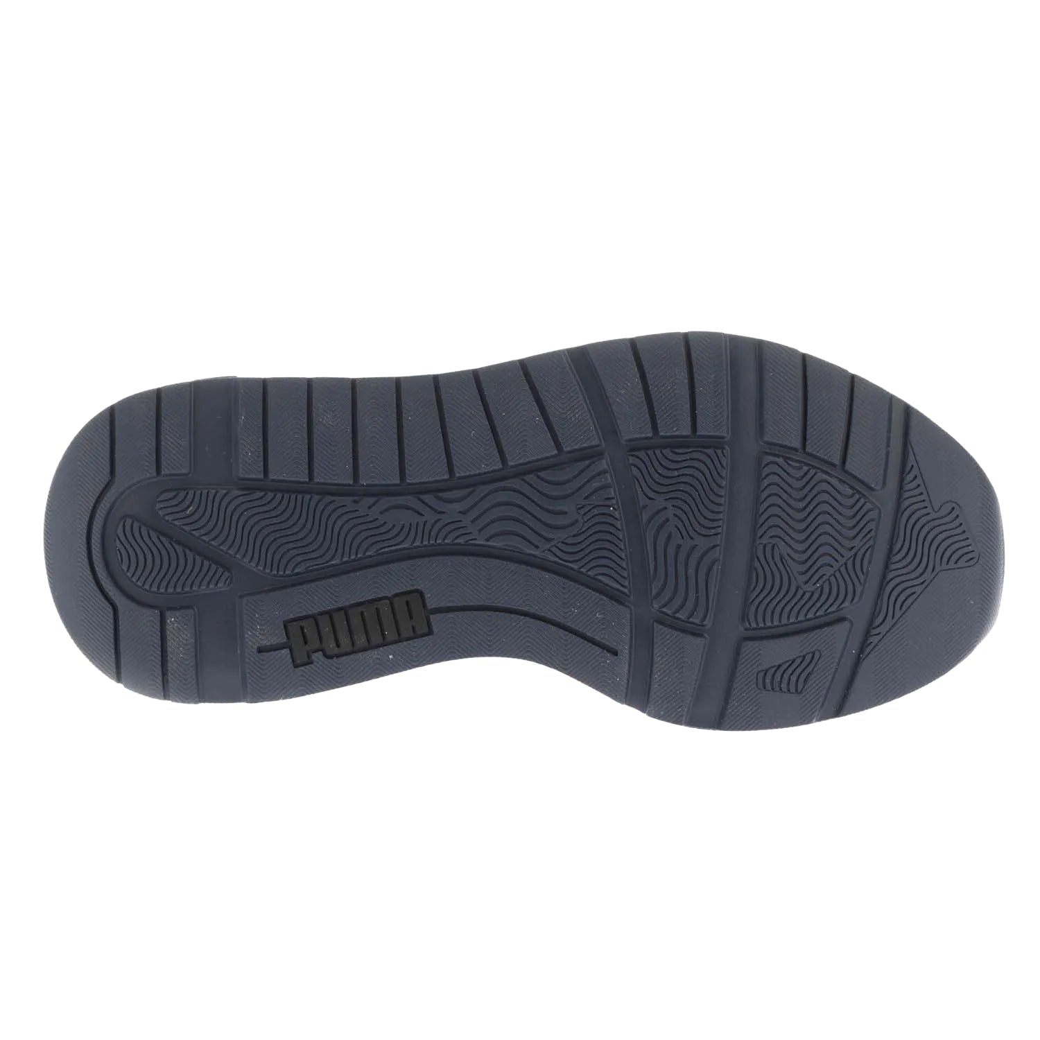 Navy - Lifestyle - Puma Childrens-Kids Trinity Logo Trainers