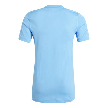 Blue Burst - Back - Adidas Childrens-Kids Mini Marathon Performance T-Shirt