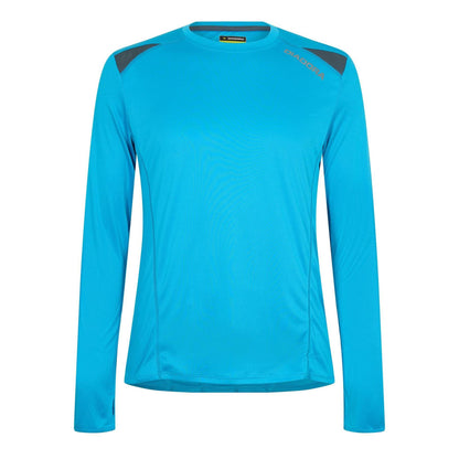Blue - Front - Diadora Mens Performance Long-Sleeved T-Shirt