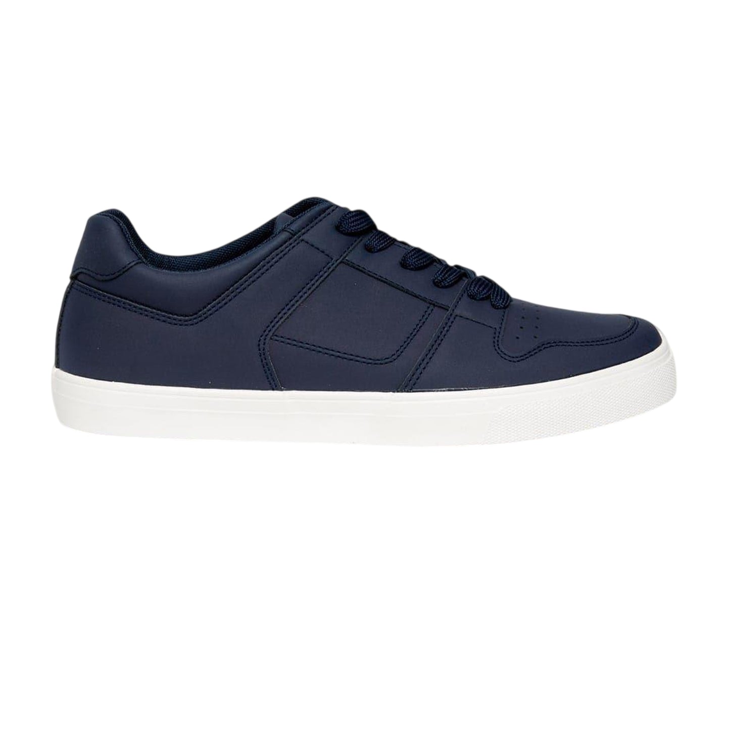 Navy - Front - Threadbare Mens Trainers