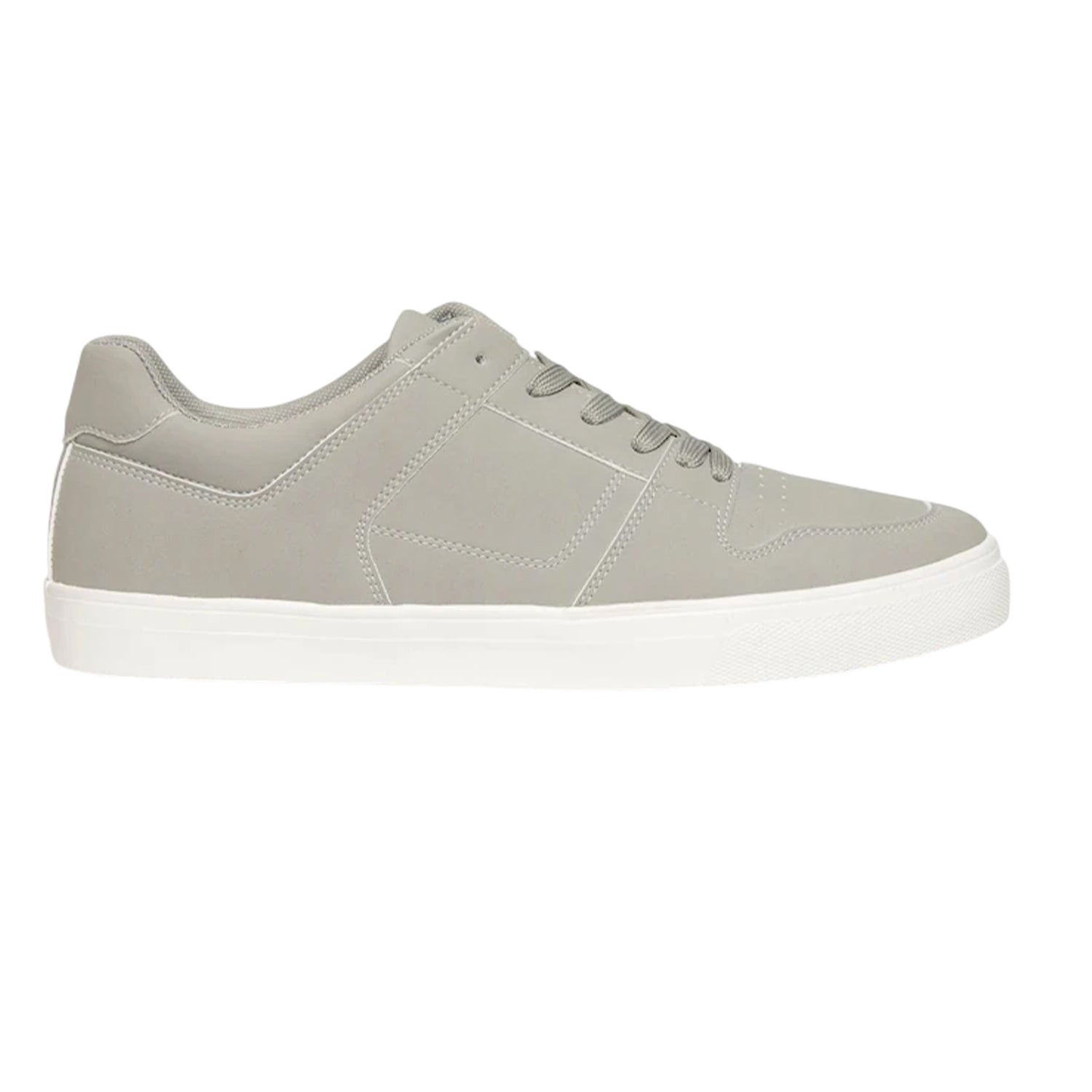 Stone - Front - Threadbare Mens Trainers