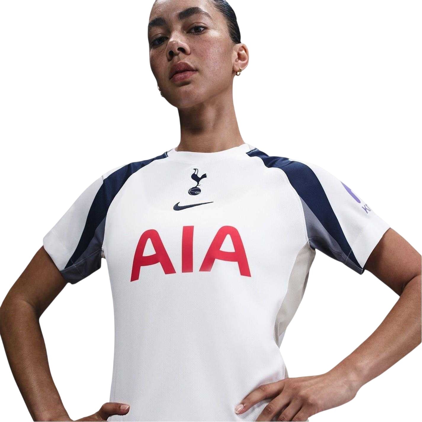 White - Side - Nike Womens-Ladies 2025-2026 Tottenham Hotspur FC Football Shirt