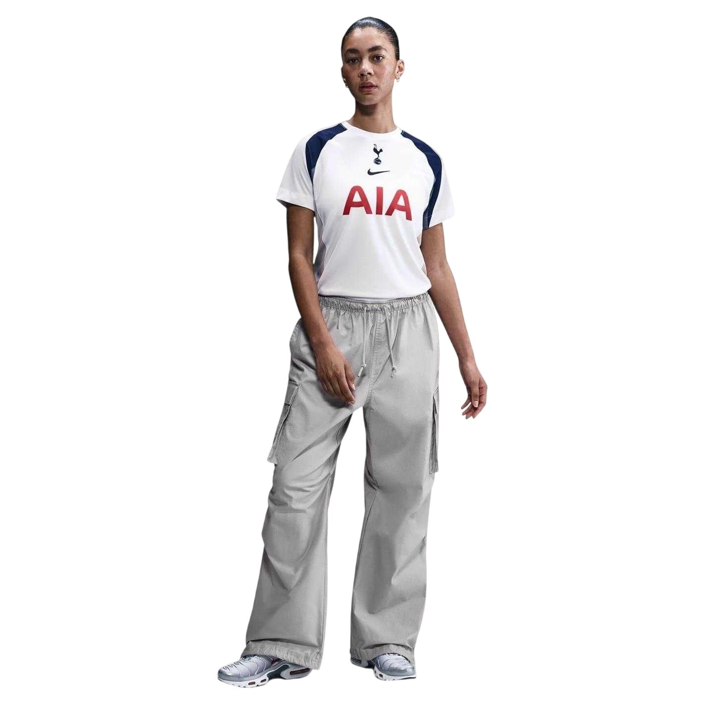White - Front - Nike Womens-Ladies 2025-2026 Tottenham Hotspur FC Football Shirt